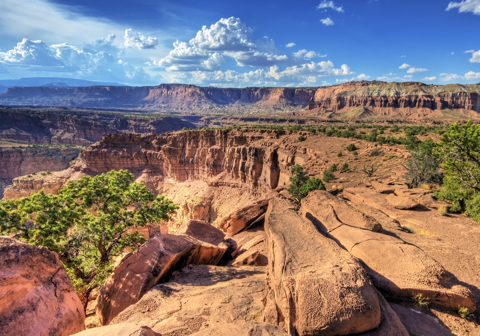 Sandstone formations, Capitol Reef National Park