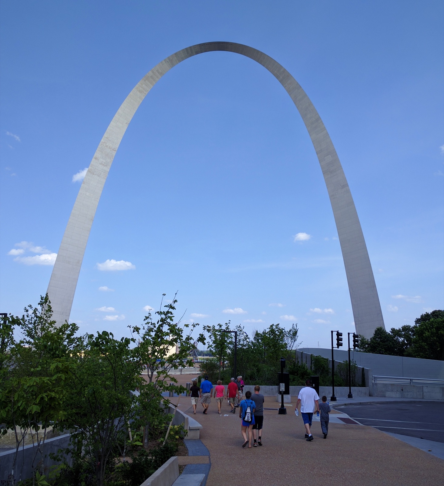 The Gateway Arch, downtown St. Louis