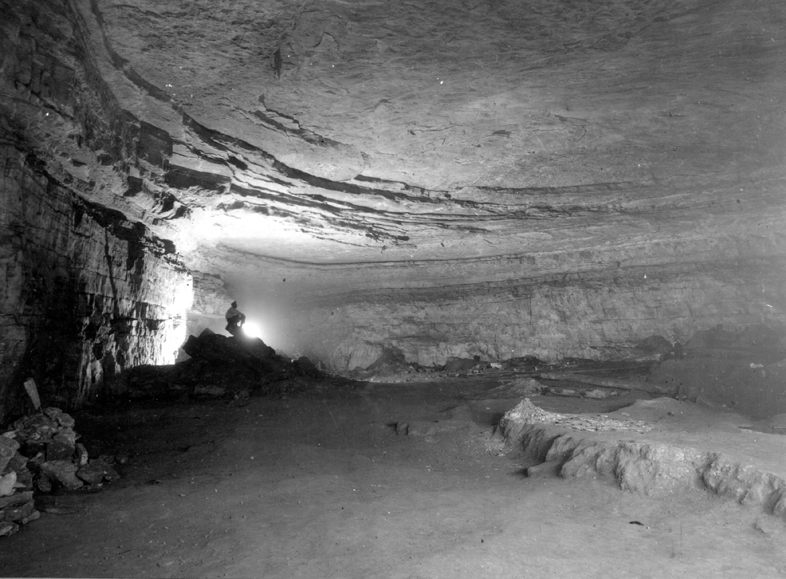 The Rotunda chamber, Mammoth Cave