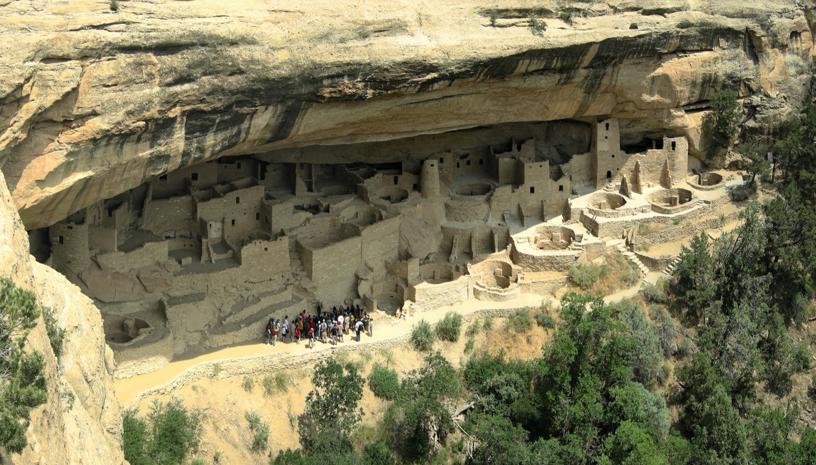 Cliff Palace cliff dwelling, Mesa Verde