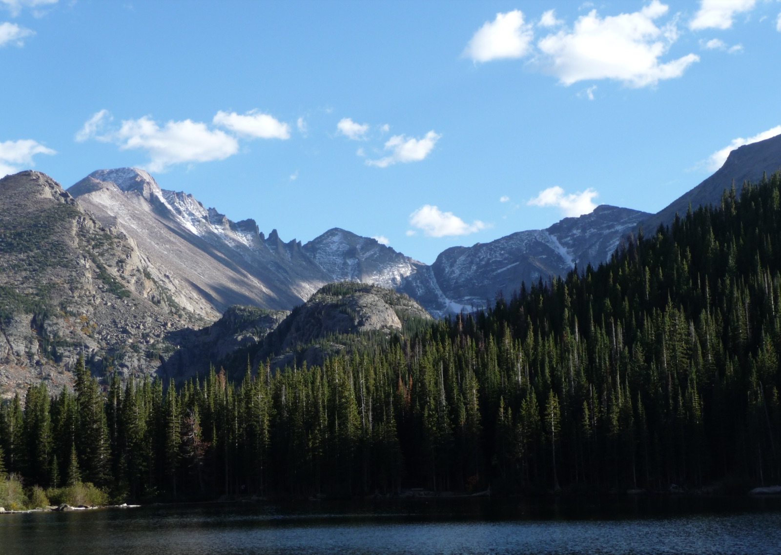 Glacier Gorge from Bear Lake, Rocky Mountain National Park